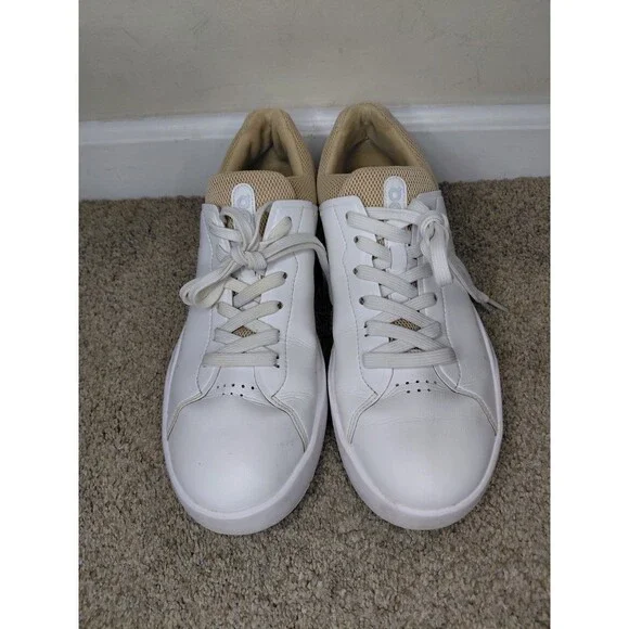 On Womens The Roger Advantage White Running Shoes Sneakers Size 10 - Picture 3 of 14